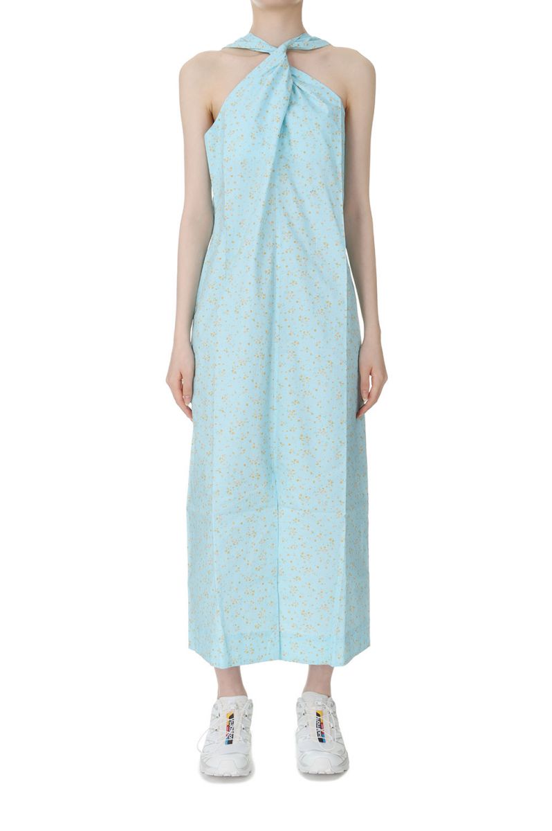 Rakuten - 【P10倍】Printed Cotton Poplin Dress (F5908) GANNI(ガニー)