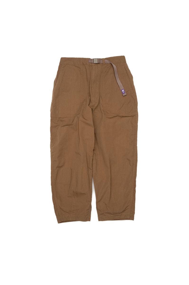 Ripstop Wide Cropped Pants - Coyote (NT5064N) The North Face Purple Label - Men -(ザ ノースフェイス パープルレーベル)
