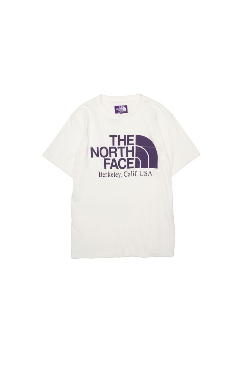 H/S Logo Tee - Off White (NT3108N) The North Face Purple Label - Men -(ザ ノースフェイス パープルレーベル)