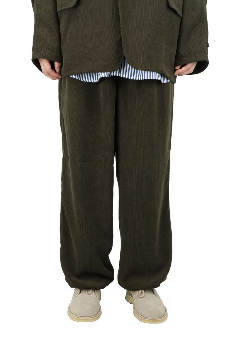 メンズファッション, ズボン・パンツ TECH CORDUROY EASY TROUSERS - OLIVE (BP-34021W) DAIWA PIER39(39)