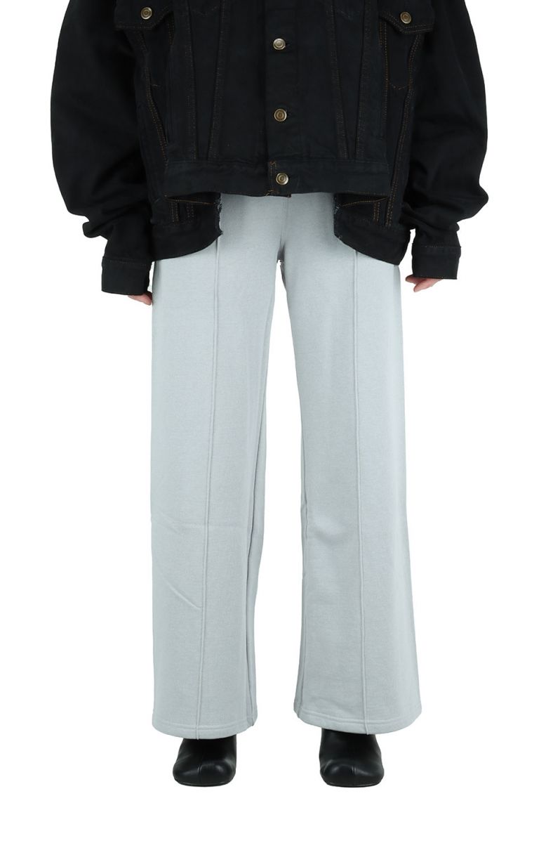 SALE / 40%OFFSWEAT PINTUCK THICK PANTS-GRAY(21WCT-#933L) Jane Smith(...