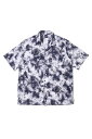 Marble Open Collar S/S Shirt/Navy(2110202)* Applebum(アップルバム)