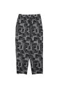 Paisley Miracle Wave Chef Pants / Black (2110803) Applebum(アップルバム)