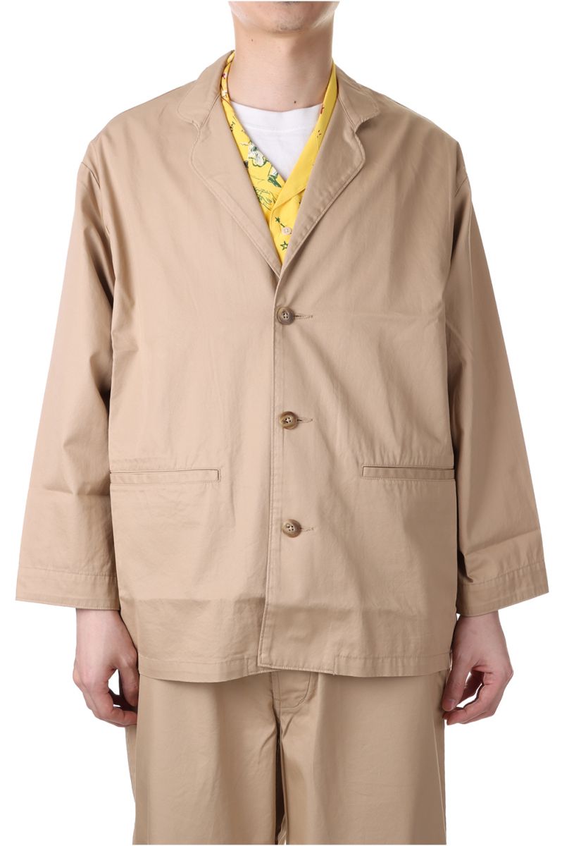 GABARDINE WIDE JACKET / KHAKI (PC-027-1814) Porter Classic(ポータークラシック)