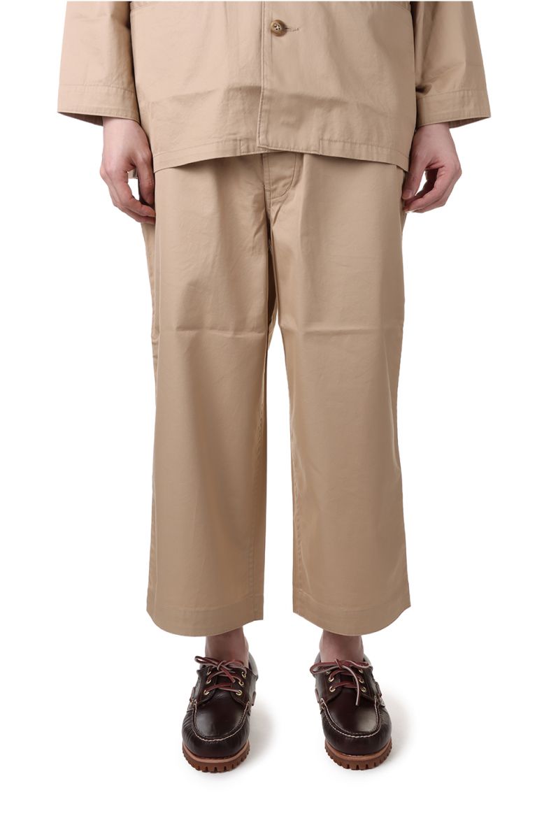 楽天Deepinsideinc.StoreGABARDINE WIDE PANTS / KHAKI （PC-027-1820） Porter Classic（ポータークラシック）