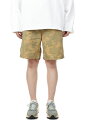 COZY SHORTS SUPPLEX? NYLON by E-WAX STUDIO-LEAF YELLOW(F241006D) [BP] First Down -Men-(ファースト・ダウン)First Down ファーストダウン メンズ