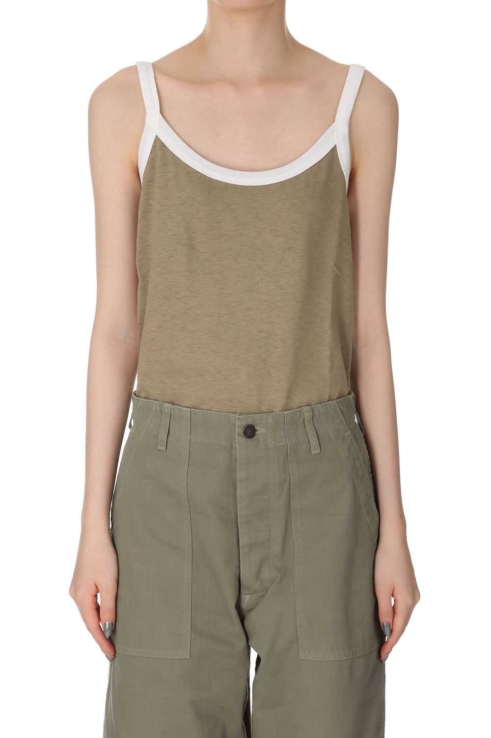 樂天商城 - MONARCH CAMISOLE -Brown (TNH22100-05) The Newhouse(ザニューハウス)