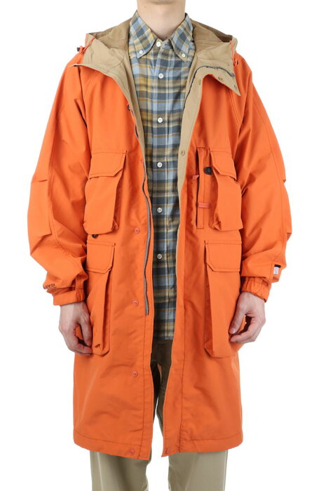 【P20倍】GORE-TEX INFINIUM? Tech Long Mountain Parka - D.ORANGE (BJ-15022) DAIWA PIER39(ダイワ ピア39)