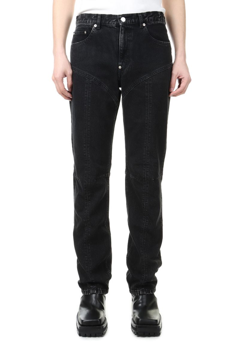 【SALE / 30%OFF】WASHED DENIM SWITCHED PANTS(2A008-0322-36) John Lawrence Sullivan(ジョンローレンスサリバン)