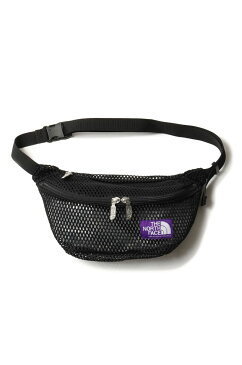 【P10倍】Mesh Waist Bag - Black (NN7210N) The North Face Purple Label - Men -(ザ ノースフェイス パープルレーベル)