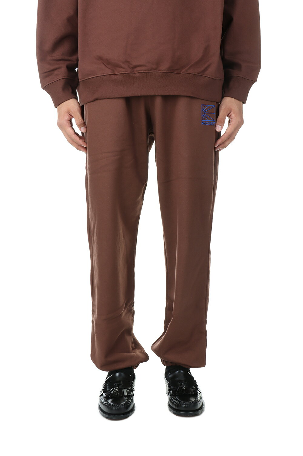 Rakuten - 【P10倍】MEN LOGO JOGGERS KNIT/BROWN(PACC11P012) RASSVET(ラスベート)