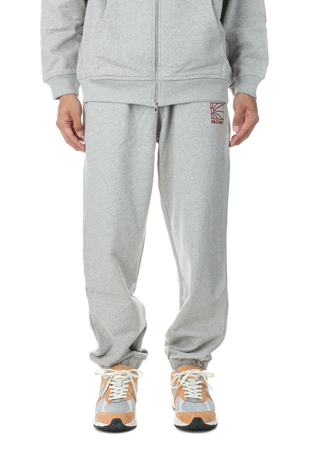 Rakuten - 【P10倍】MEN LOGO JOGGERS KNIT/GREY M?LANG?(PACC11P012) RASSVET(ラスベート)