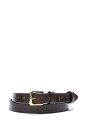 ジャベツクリフ STIRRUP Leather Belt 2.0cm / CHETSNUT Jabez Cliff(ジャベツ・クリフ)