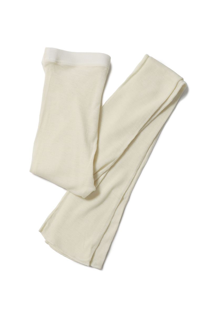 y40%OFFzWOOL RIB LEGGINGS/WHITE(22AMSPA06) Shinzone(V][)