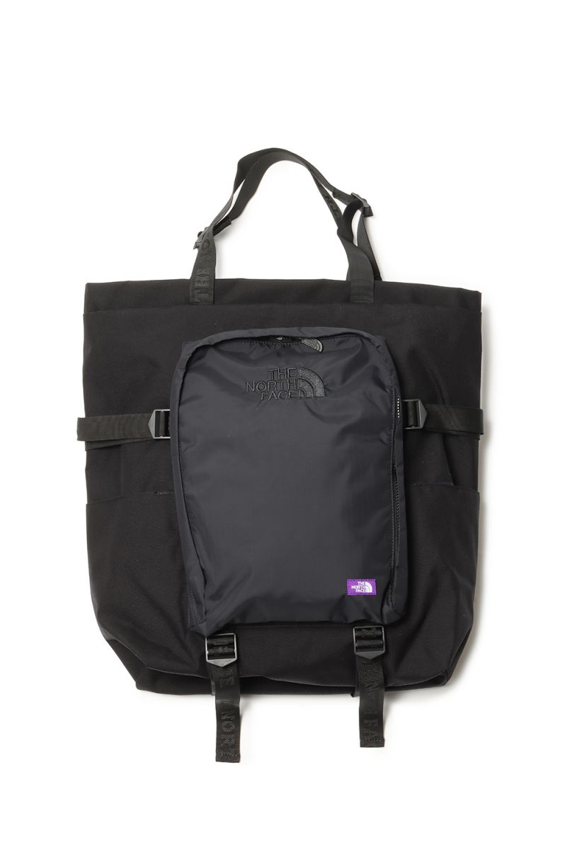 CORDURA Nylon Tote Bag - Black (NN7206N) The North Face Purple Label - Men -(ザ・ノースフェイス パープルレーベル)