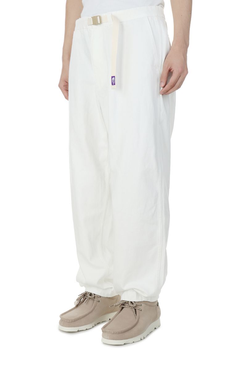 Denim Wide Tapered Pants - Off White (NT5257N) The North Face Purple Label - Men -(ザ・ノースフェイス パープルレーベル)