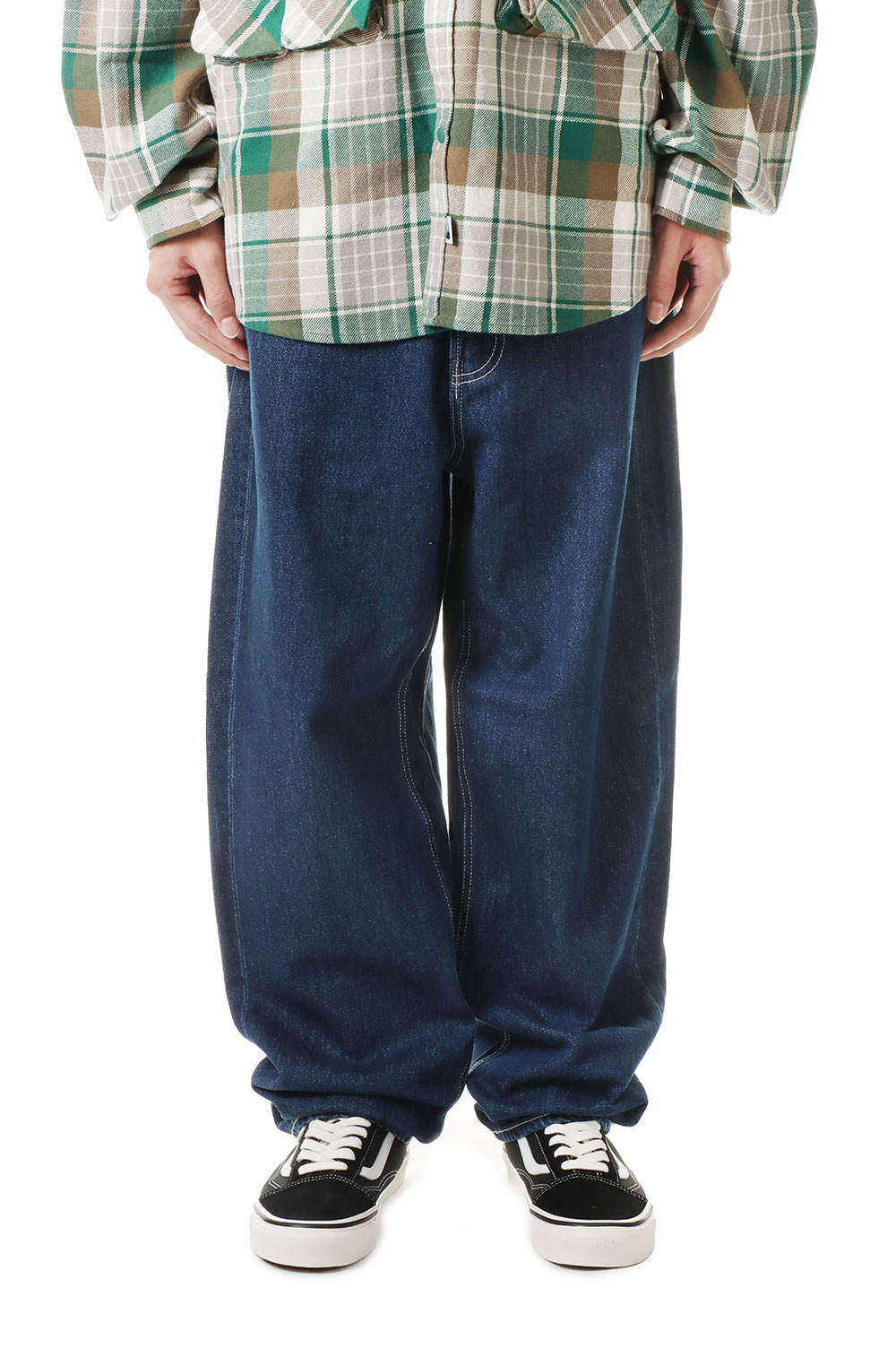 樂天商城 - BAGGY FITJEAN COTTON12.7oz DENIM / ONE WASH(F312001C) [BP] First Down -Men-(ファースト・ダウン)First Down