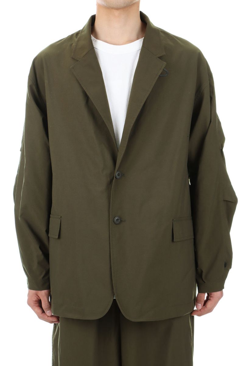 TECH BUSH 2B JACKET - BROWN KHAKI (BJ-54023) DAIWA PIER39(ダイワ ピア39)