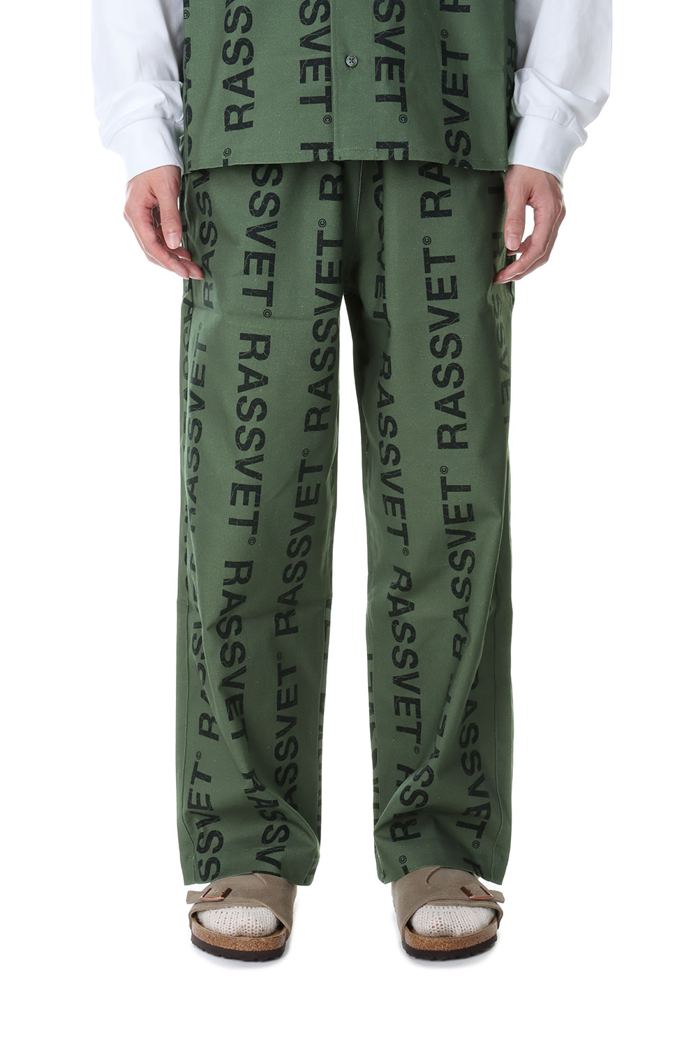Rakuten - 【P10倍】DESERT TROUSERS WOVEN / GREEN RASSVET(ラスベート)