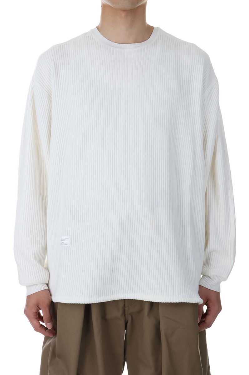 Rakuten - 【P10倍】SWEDISH RIB LS TEE / White(23SS-MS1-007) MAGIC STICK(マジックスティック)