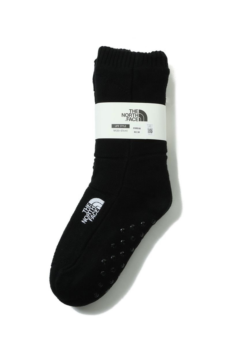 Nuptse Bootie Socks - TNF BLACK × TNF BLACK (NN82233) The North Face(ザ ノースフェイス)