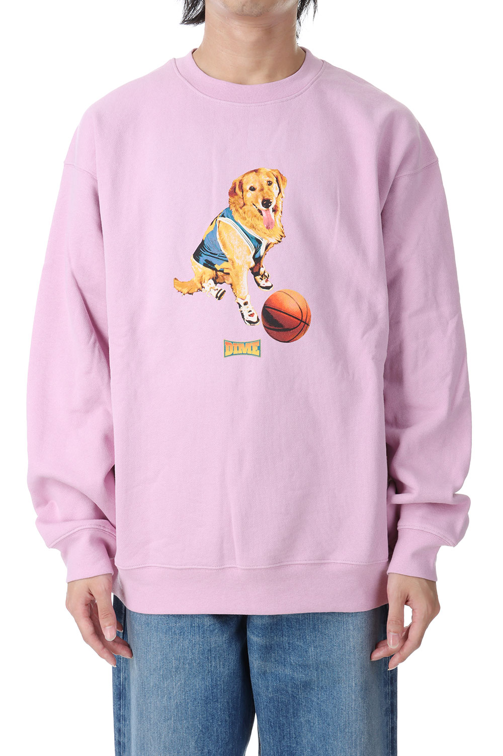 Rakuten - 【P10倍】BUD CREWNECK(DIME23D1F19LIL)-Lailac- Dime(ダイム)
