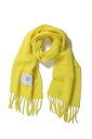 BABY ALPACA PLAIN SCARF -LEMON -(LW06206WA0022) Maison Kitsune -Women-(]Lcl)