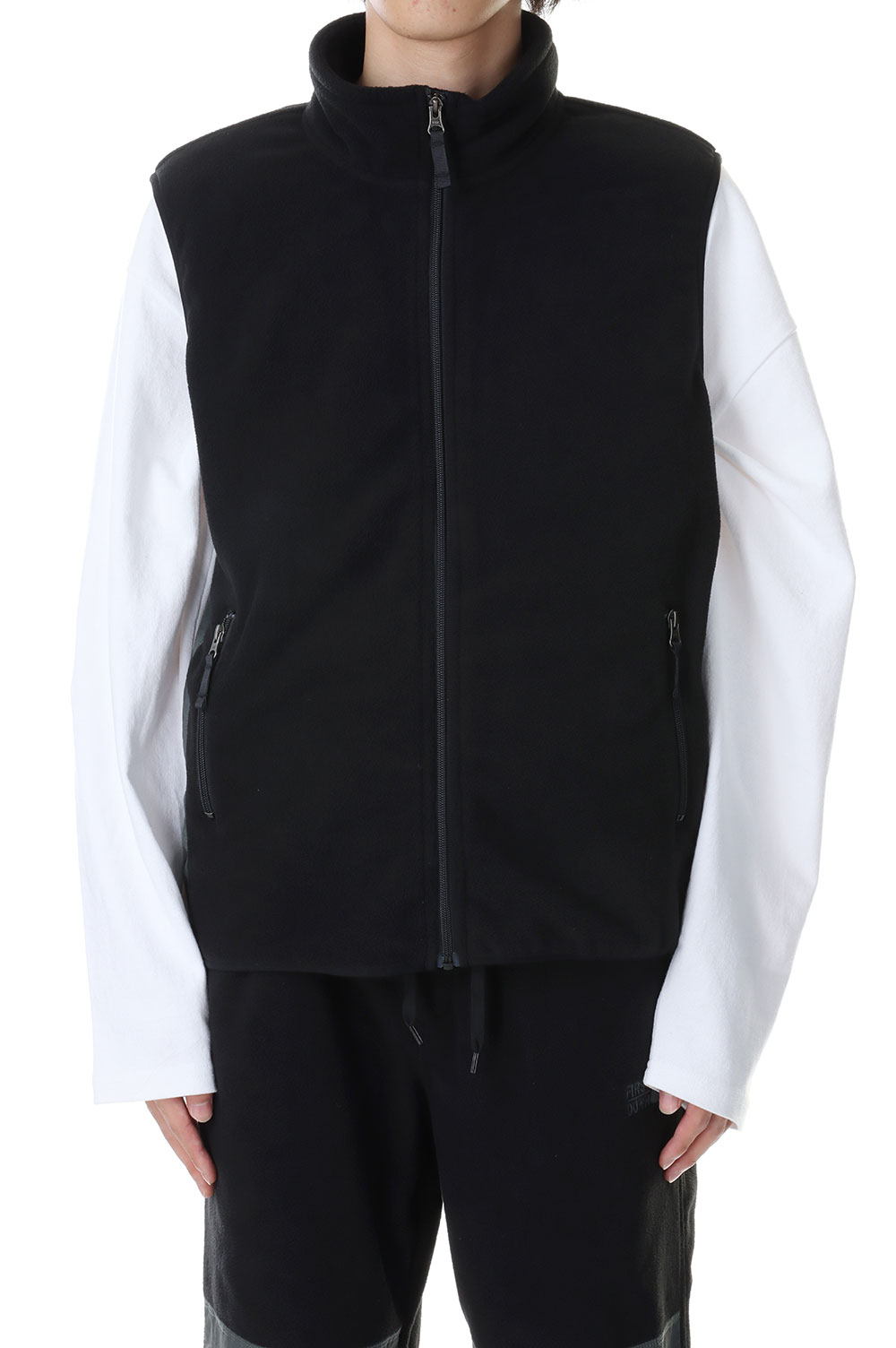 Rakuten - MICRO FLEECE VEST -BLACK(F542017) [BP] First Down -Men-(ファースト・ダウン)First Down
