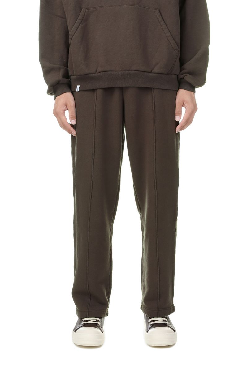 THE CORE IDEAL RELAX TROUSERS(23AW-CORE-004)-BROWN- MAGIC STICK(マジックスティック)