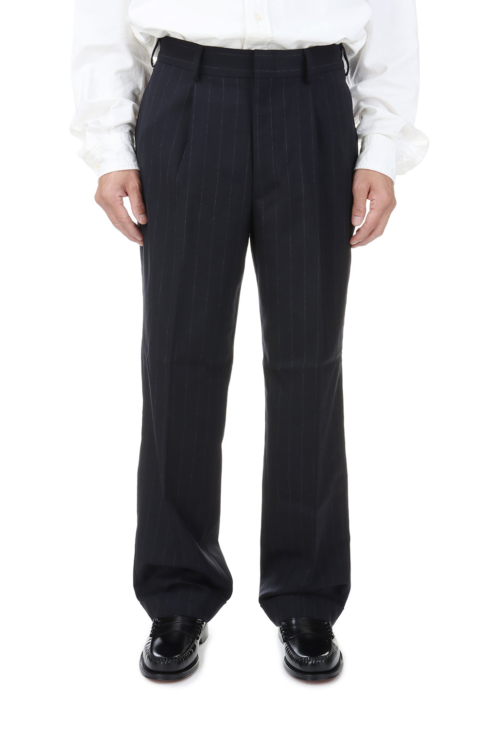 Rakuten - 【P10倍】1TUCK PIPED PT - NAVY ST (PP OA SA 0060) J.PRESS(ジェイ プレス)