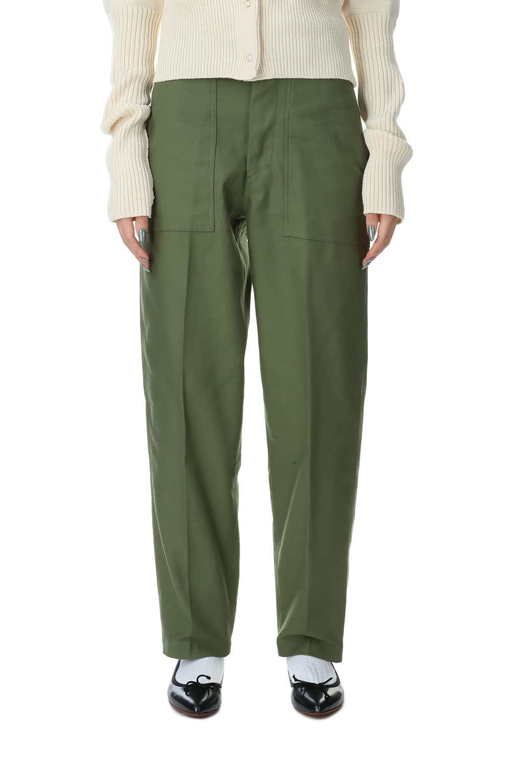 樂天商城 - BAKER PANTS -KHAKI(15AMSPA18) Shinzone(シンゾーン)