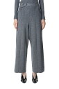 【SALE / 40%OFF】Lame Knit Pants-SILVER(23AW-10-N) Jun Mikami(ジュンミカミ)