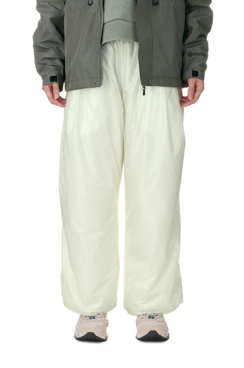 Rakuten - Insulated air wide pants (EAM23OB51) -PH9100 OFF WHITE- alk phenix(アルク・フェニックス)