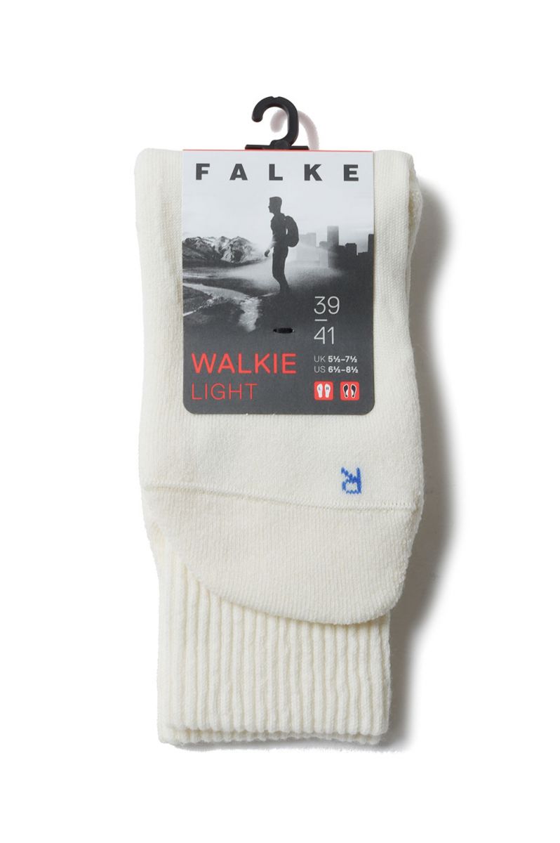 Walkie Light Socks - WOOL WHITE (16486) FALKE(ファルケ)