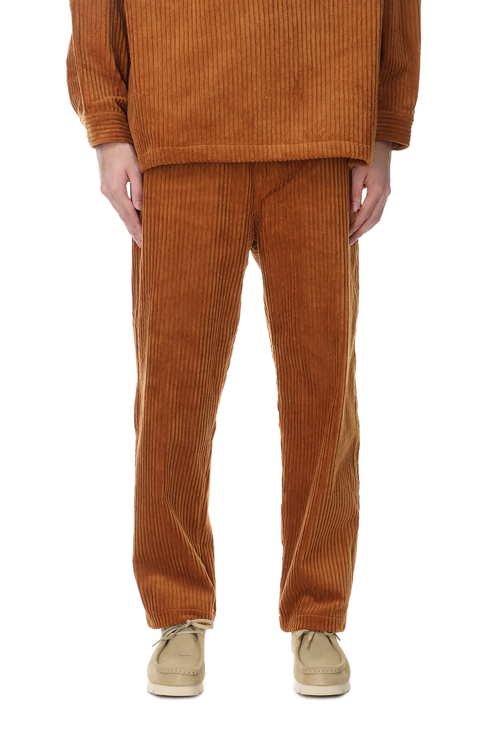 樂天商城 - LQQK JAM PANT -BROWN CORD(LQA23WC20) LQQK STUDIO(ルック スタジオ)