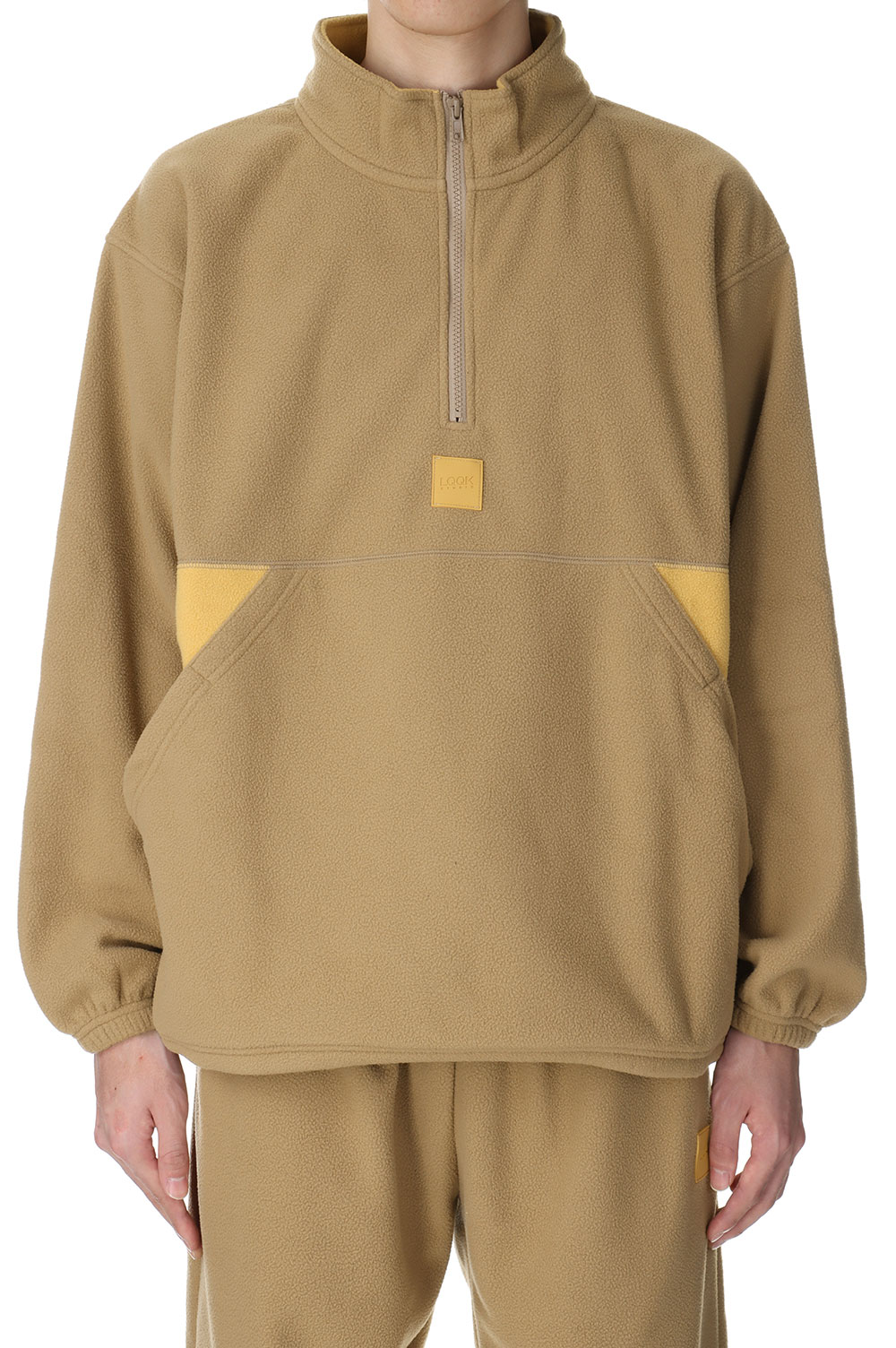 樂天商城 - POLAR FLEECE JACKET -BEIGE(LQA23FL17) LQQK STUDIO(ルック スタジオ)