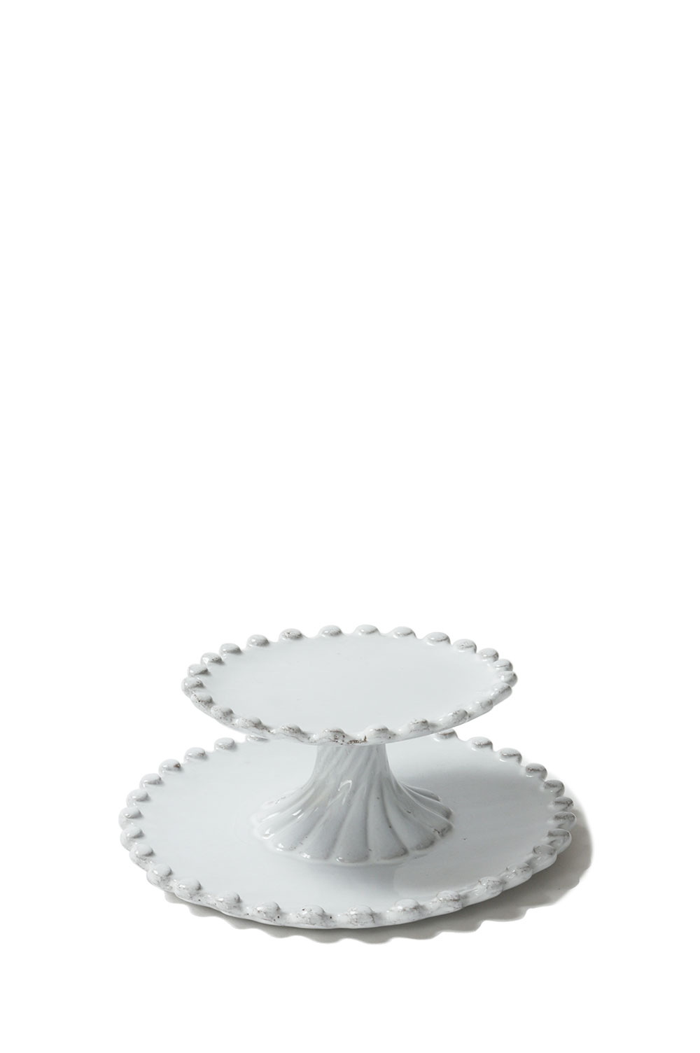 Rakuten - Ad?laide -Two Level Cake Stand / 16.5cm(CPHADL1) Astier de Villatte(アスティエ・ド・ヴィラット)