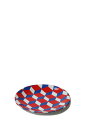 Tricolore -cube Saucer / 13.5cm(SSCTRC10) Astier de Villatte(アスティエ・ド・ヴィラット)(3)