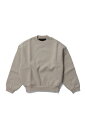 Essentials Crewneck -Silver Cl