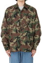 TECH REVERSIBLE PARAMARINE JACKET - WOODLAND CAMO x OLIVE (BJ-37024) DAIWA PIER39(_C sA39)