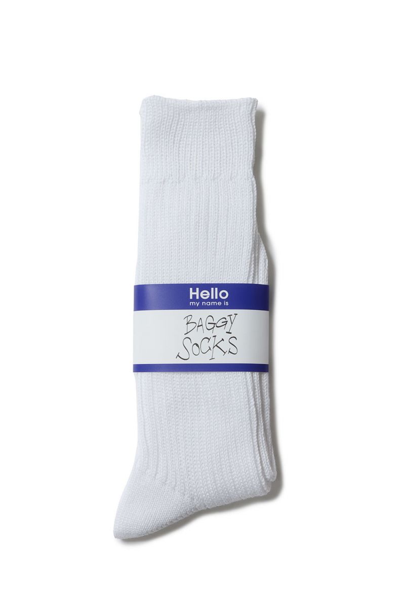 BAGGY SOX-Whitei22SMSIT01j Shinzone(V][)