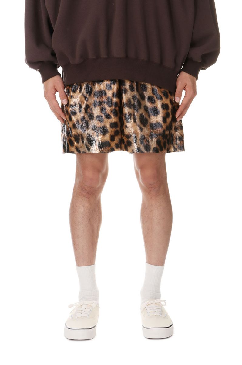 Rakuten - 【P10倍】SUMMER FUR SHORT PANTS(24SS13PT270)-LEOPARD- doublet(ダブレット)