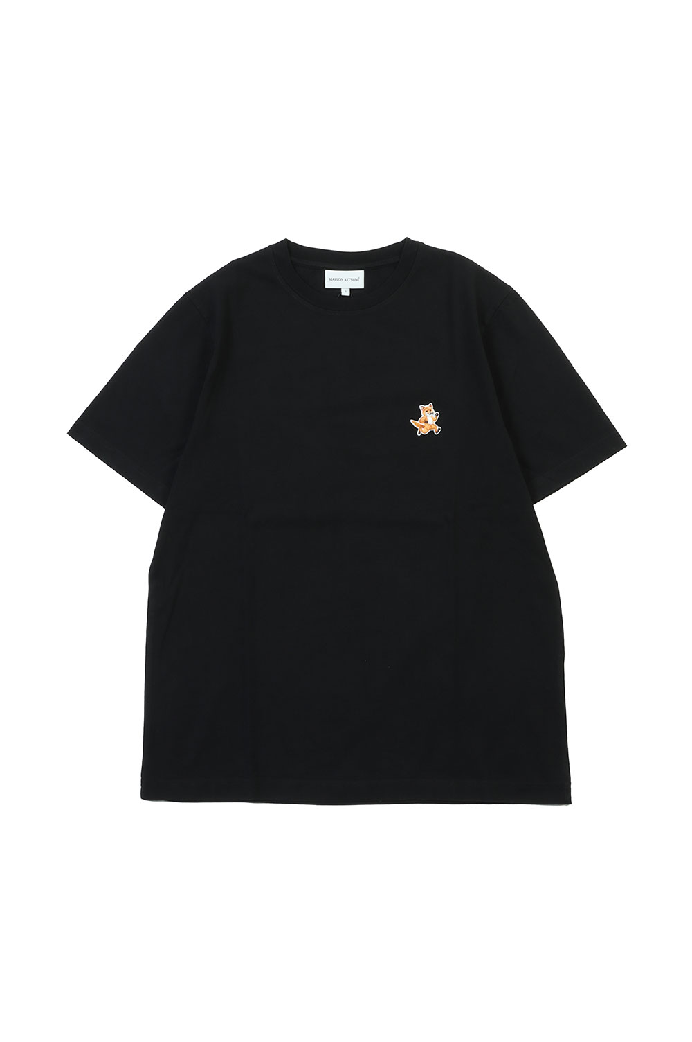 Rakuten - 【P10倍】SPEEDY FOX PATCH COMFORT TEE-SHIRT - BLACK(MM00125KJ0008) Maison Kitsune -Men-(メゾンキツネ)