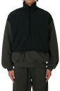 Nylon Fleece Mockneck Sweater/Ink / Jet Black(202SP244300F) ESSENTIALS(GbZVY)