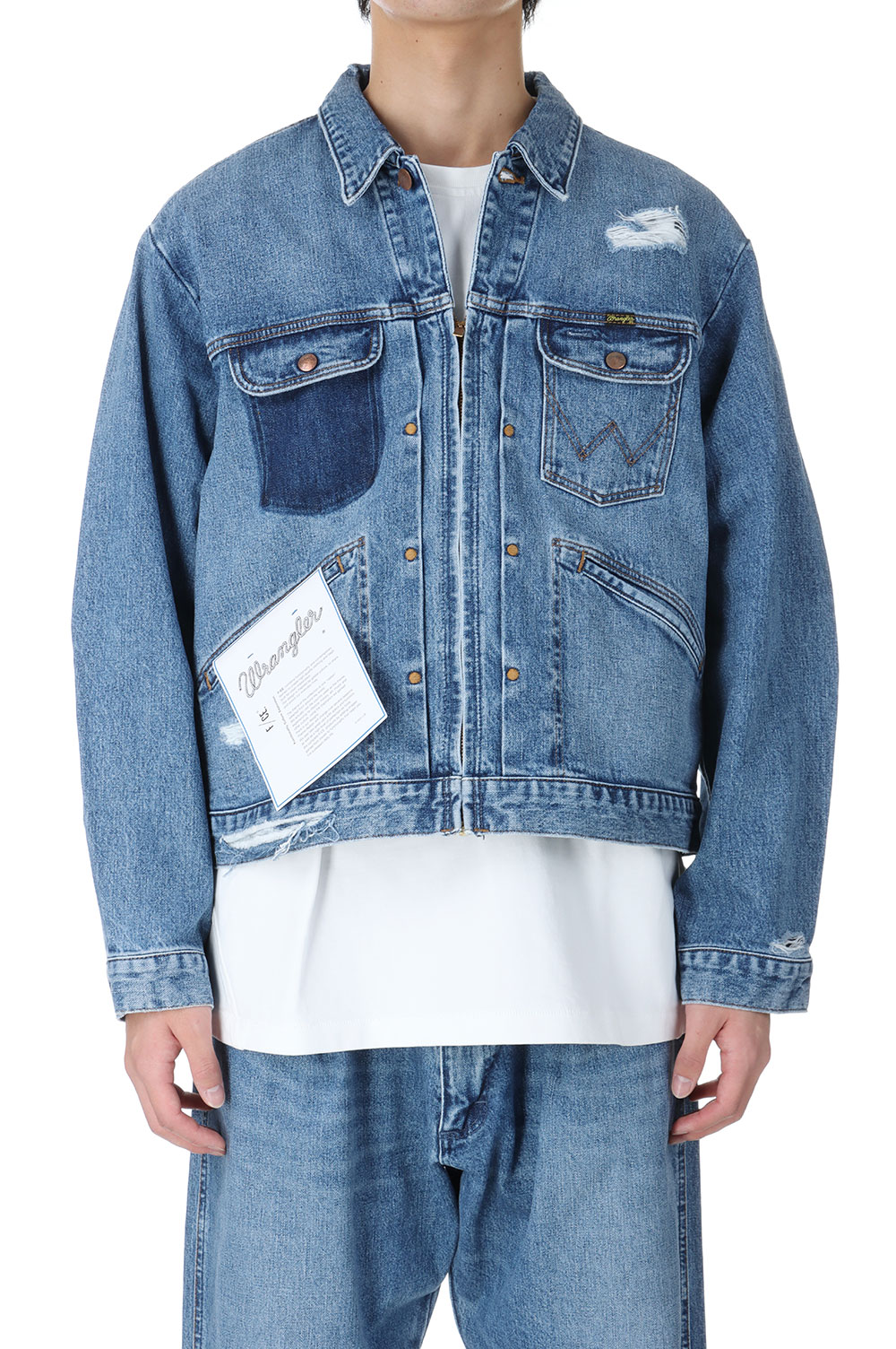 WRANGLER REBUILDING DENIM JACKET - INDIGO (FSP08241U0001 ) F/CE.(エフシーイー)