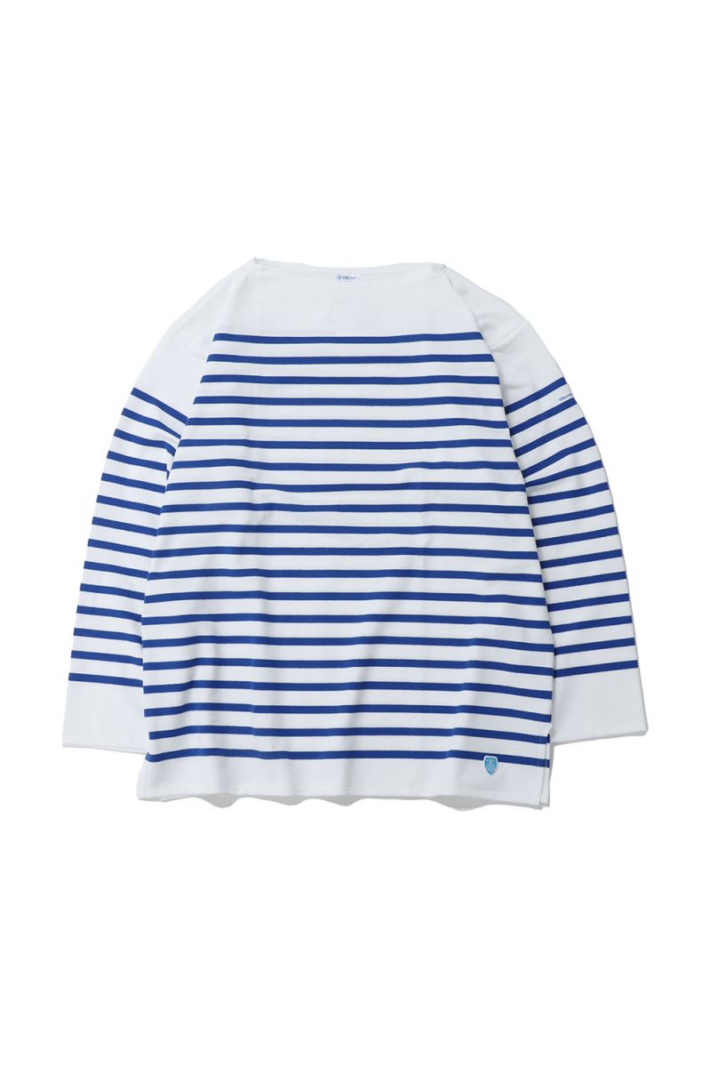 WIDE BODY BOAT NECK L/S P.O. - WHITE / BLUE (#6130) ORCIVAL - Men -(オーシバル)
ITEMPRICE