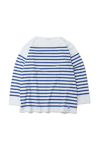 【SALE / 30%OFF】WIDE BODY BOAT NECK L/S P.O. - WHITE / BLUE (#6130) ORCIVAL - Men -(オーシバル) 【SALE / 30%OFF】WIDE BODY BOAT NECK L/S P.O. - WHITE / BLUE (#6130) ORCIVAL - Men -(オーシバル)