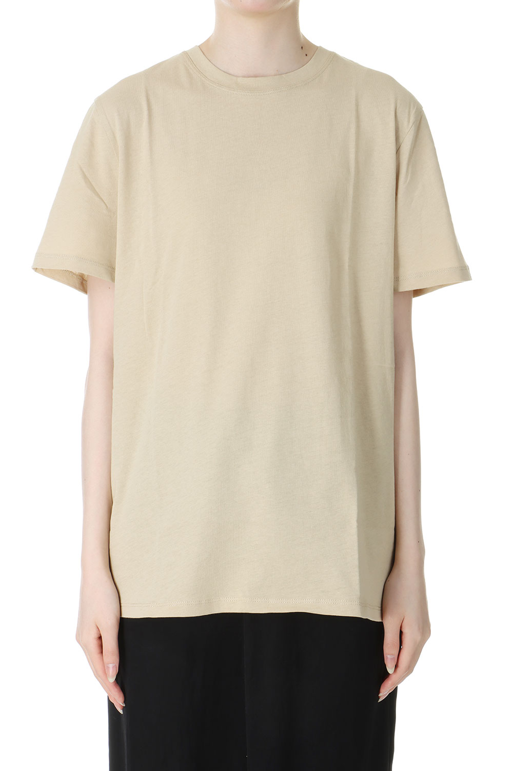 Rakuten - Basic Smooth T-shirts -BEIGE（12410613） Todayful(トゥデイフル)