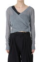 【SALE / 40%OFF】Sheer Separate Cachecoeur -Gray (24SS-30-N) Jun Mikami(ジュンミカミ)