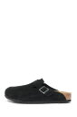 Boston / Suede Leather - BLACK (25.0cm~) Birkenstock - Men -(ビルケンシュトック)
